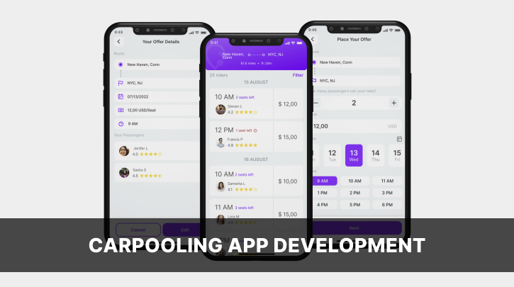 Carpooling App Development